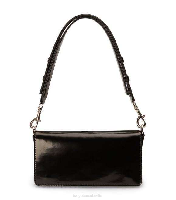 Handtaschen| de Tony Bianco Frauen Nelken-Umhängetasche Schwarz hochglänzend 4624692